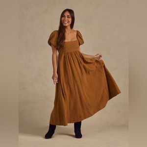 Rylee + Cru Oceane Maxi Dress: Brass